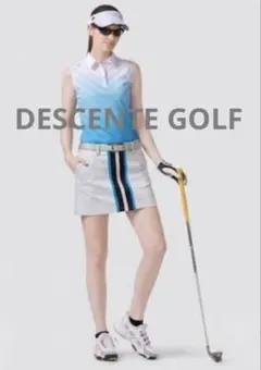 【新品】DESCENTE GOLF レディースゴルフウェア スカート　Lのサムネイル