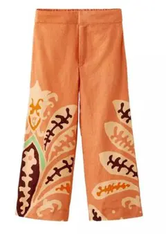 す*ー様 新品・未使用・タグ付き★ZARA　ザラキッズ★麻　ワイドパンツ★116