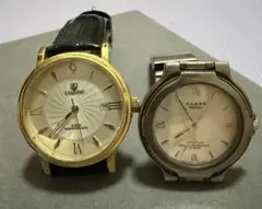 【ジャンク2点】SEIKO カデット チタン / Lugano メンズ 腕時計のサムネイル