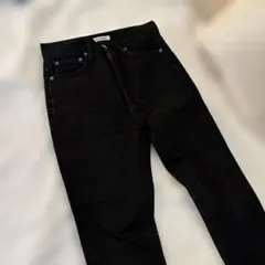 ぽむ様専用　MOUSSYマウジー　ブラックスリムストレッチデニム26のサムネイル