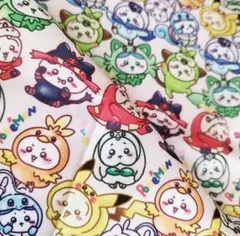 《50×70》ちいかわ ポケモン コラボ はぎれ 布 生地