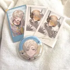 緋八マナ 缶バッジ チェキ にじさんじ