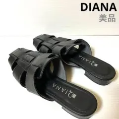 【新品】＋diana サンダル 黒 23.5 楽天市場】DIANA ダイアナ サンダル 24春夏 ブラック 黒 23 1/2