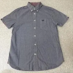 FRED PERRY 半袖シャツ ギンガムチェック Japan Fit Sのサムネイル