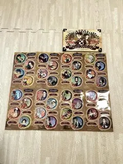 鬼滅の刃　特典　謹製彩色人物録　32キャラシール
