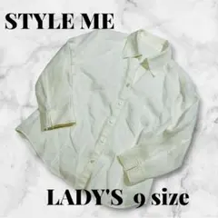 STYLE ME by東京スタイル　レディース 長袖シャツ ホワイト 9サイズのサムネイル