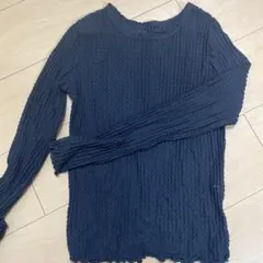 earth music & ecology 長袖シアートップス　S