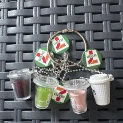 セブンカフェシリーズ ミニチュアチャーム ガチャ　4種　ミニチュア　かわいい