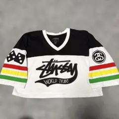 Stussy ショート丈 半袖 Tシャツ Mサイズのサムネイル