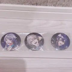 未開封】VΔLZ 一唱入魂 缶バッジセット 弦月藤士郎 長尾景 甲斐田晴