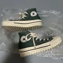 22.5㌢　　CONVERSE ALL STAR グリーン ハイカットスニーカー