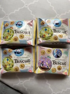 ディズニー刺繍缶バッジ 未開封4個セット