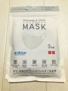＊新品 未開封 ユニクロ エアリズムマスク UNIQLO エアリズムマスク Ｌのサムネイル