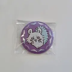 【ちいかわ】刺繍缶バッジビ モモンガ
