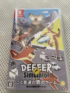 空のケースのみDEEER Simulator ごく普通の鹿のゲーム Switch