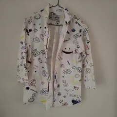 UP! SMILE. 総柄シャツ Mサイズのサムネイル