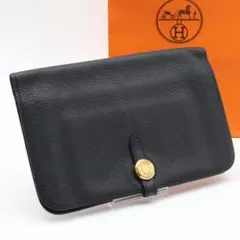 極上品】HERMES⭐エルメス ドゴンGM⭐長財布 トリヨン【コインケース有 