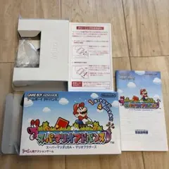 ※ソフトなし スーパーマリオアドバンス 箱 取説 注意書き有り ※小傷あり