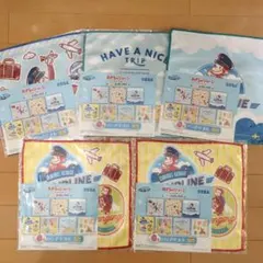 おさるのジョージ　ハンドタオル 5枚セット