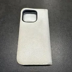 iPhone15pro ハナトラ　レザーケース