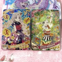 カルテットスターバズリウム 【タマキ】スペードスカーレット 【アイリ】ダイヤベア