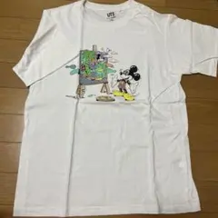 ユニクロ　UTミッキーマウス 絵画デザイン Tシャツ