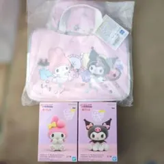 マイメロディ♡クロミ グッズセット フラッフィパフィ2種 マルチケース