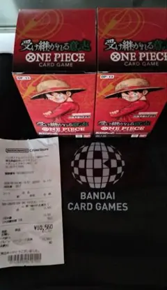 ONE PIECE カードゲームセット OP-13 & EB-03 テープカット - メルカリ