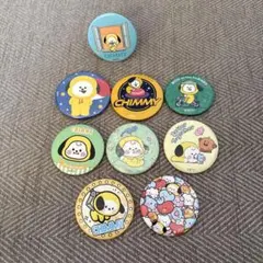 BTS BT21CHIMMY缶バッジセット