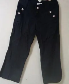 chez-voeu カジュアルパンツ ブラックのサムネイル