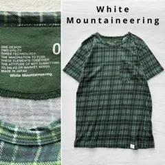 White Mountaineering チェック ポケット Tシャツ 半袖のサムネイル