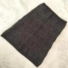 Sunny clouds ニットスカート タイト ブラック系 M相当 フェリシモ