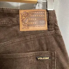 美品 VOLCOM VORTA コーデュロイ スリムストレート ボルコム 36