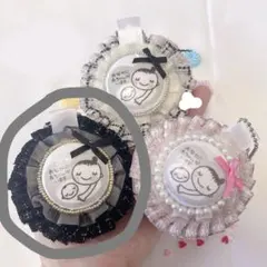 【ブラック♡】マタニティマーク マタニティロゼット おなかに赤ちゃんがいます