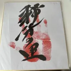 第73代横綱 照ノ富士 色紙手形サイン - メルカリ