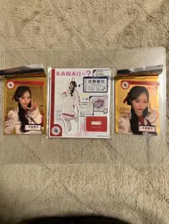 cutie street タワレコ　　アクリルスタンド　クリアカード　佐野愛花