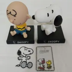 PEANUTS スヌーピー チャーリー・ブラウン フィギュアセット おまけ付き