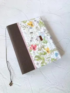 レア ほぼ日手帳カバー カズン リバティ 花柄 Lucy Locket ブルー 