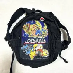 ポケットモンスター キッズ リュック 黒