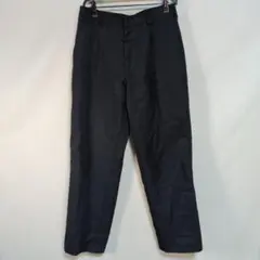 ワークマン スラックス 黒 Mサイズ相当 シンプルデザイン WORK MAN