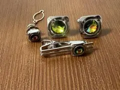 カフスボタンとネクタイピンセット