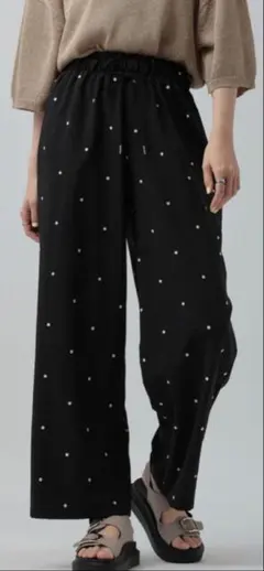 LEPSIM ドット刺繍パンツ - メルカリ