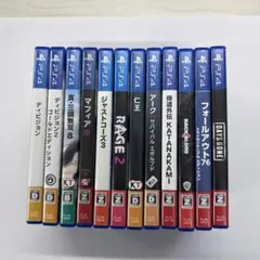 PS4ソフト12本まとめ売り