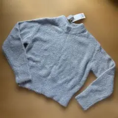 【新品未使用】GU シャイニークルーネックセーター