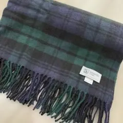 お値下げ！ジョンストンズ　定番　大判チェックストール