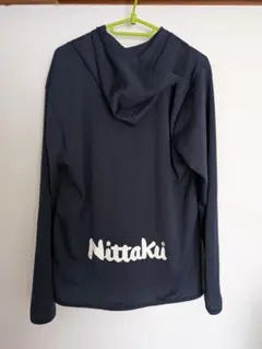 ❀Nittaku ❀フード付きジップアップウェア長袖ネイビーL