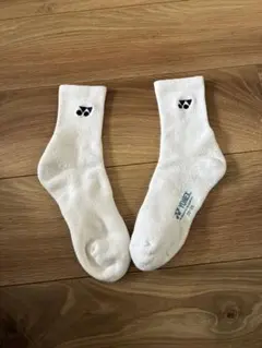 YONEX スポーツソックス 22-25cm ホワイト