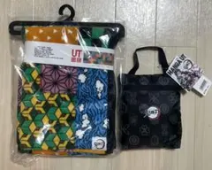 【新品・未使用】ユニクロ　鬼滅の刃　コラボ　スポーツタオル　エコバッグ