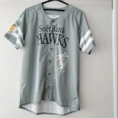 SoftBank Hawks ユニフォーム グレー L