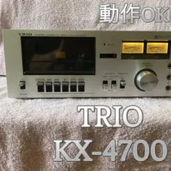 メンテナンス整備済TRIO ステレオカセットデッキ MODEL KX-500 - メルカリ